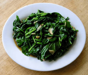 Stir Fried Spinch
