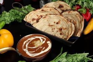 Dal Makhani + 2 Laccha Paratha + Salad