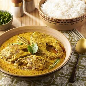 Rohu Sarso Fish Curry