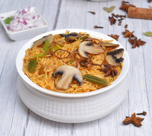 Mushroom Fried Rice