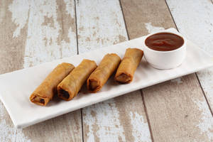 Paneer Tikka Spring Rolls