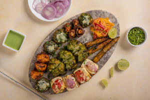 Veg Tandoori Kebab Platter
