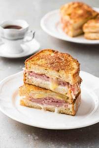 Ham And Cheese Stuffed French Toast