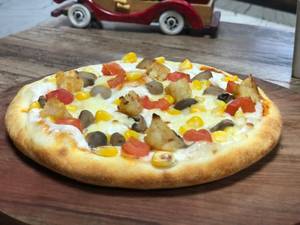 7" Soya With Corn Mania Pizza