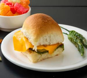 Cheese Garlic Vada Pav