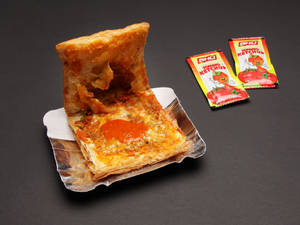 Malai Garlic Puff