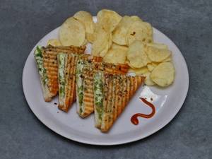 Chilli Garlic Mayonnaise Grill Sandwich