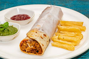 Chicken Malai Tikka Roll