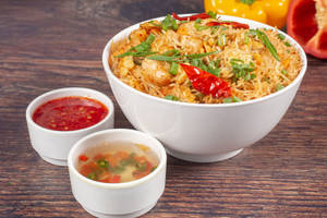 Chicken Schezwan Xpress Special Rice