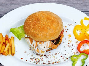 Veg Cheese Bomb Burger