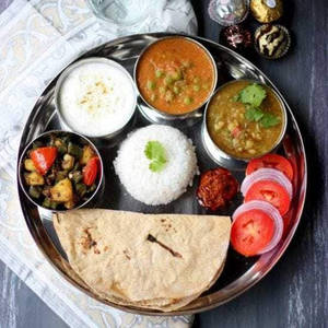 Rice Plate (chapati)