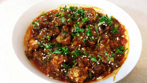 Mushroom Manchurian