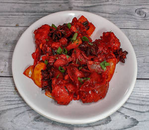 Schezwan Chicken Dry [8Pcs]