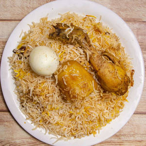 Chicken Dum Biriyani Full 2 Pcs