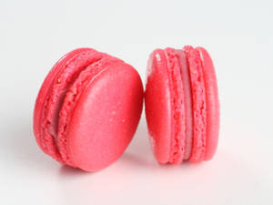 Raspberry Macaron