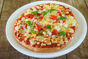 Pasta And Cheese Pizza
