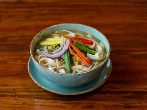 Veg Flat Noodle Thukpa