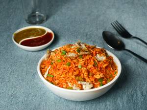 Schezwan Chicken Fried Rice 