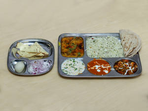 Gold Thali