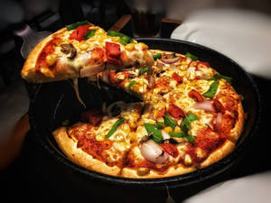 Junglee Chicken Pizza (medium)