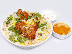 Chicken Biryani (2 Pcs Chicken)