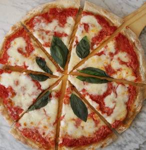 Margherita Pizza [ San Marzano Sauce, Basil, Herbs]
