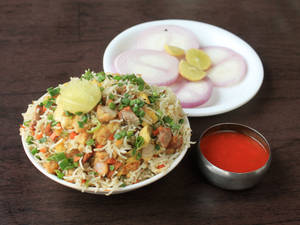 Mixed Fried Rice (Non-Veg)