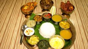 Traditional Assamese Non Veg Thali