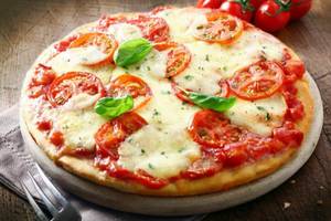 Veg Cheese Tomato Pizza [ 7 Inches ]