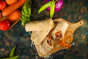 Chicken Shawarma with Salad