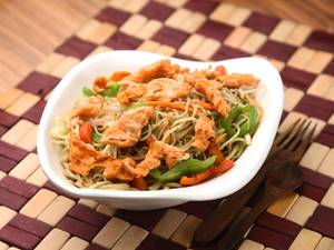 Egg Hakka Noodles