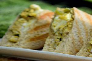 Mushroom Paneer Sandwich