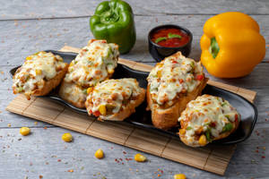 Cheese Chilly Garlic Bread