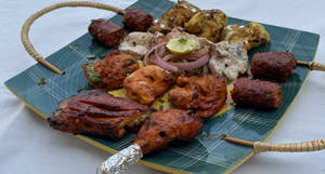 Tandoori Pride Non Veg Kebab Platter