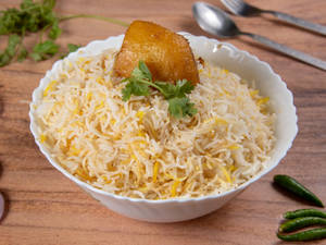 Aloo Biryani (Aloo (1 Pc) + Salad)