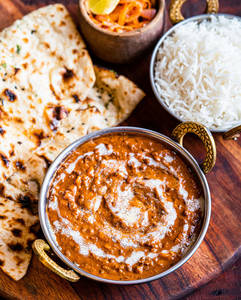 Dal Makhani With Naan (chef's Special)