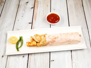 Egg Paneer Roll