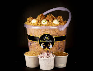 Mutton Biriyani Standard Pack ( Meal For 8-9 Persons)