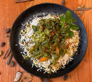 Vegetable Hyderabadi Biryani