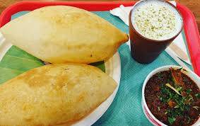 Chole Bhature With Lassi