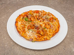 Chicken And Veggies Pizza