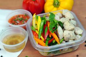 200 Gram Chicken Breast + Assorted Veggies, Protein Diet