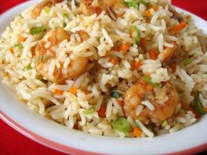 Prawns fried rice