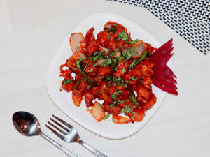 Mushroom Chilli
