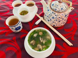Chicken Lemony Pepper Soup