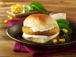 Makka Palak Vada Pav