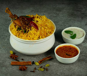 Pepper Chicken Biryani