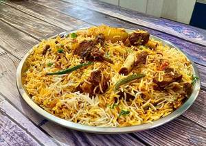 Special Mutton Biryani With Mutton Chaap
