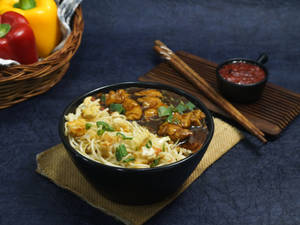 Chicken Manchurian Noodles bowl