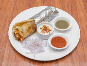 Paneer Bhurji Roll 